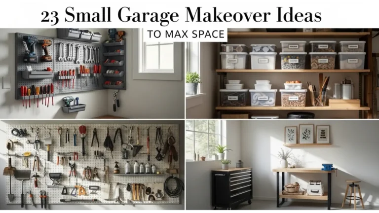 small garage makeover ideas