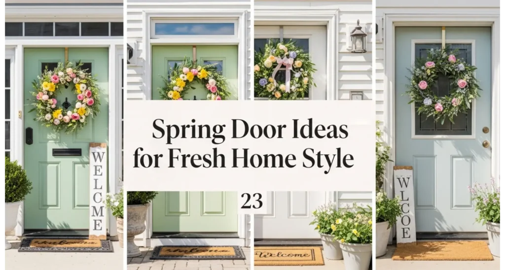 Spring Door Ideas for Fresh Home Style 23 5 spring door
