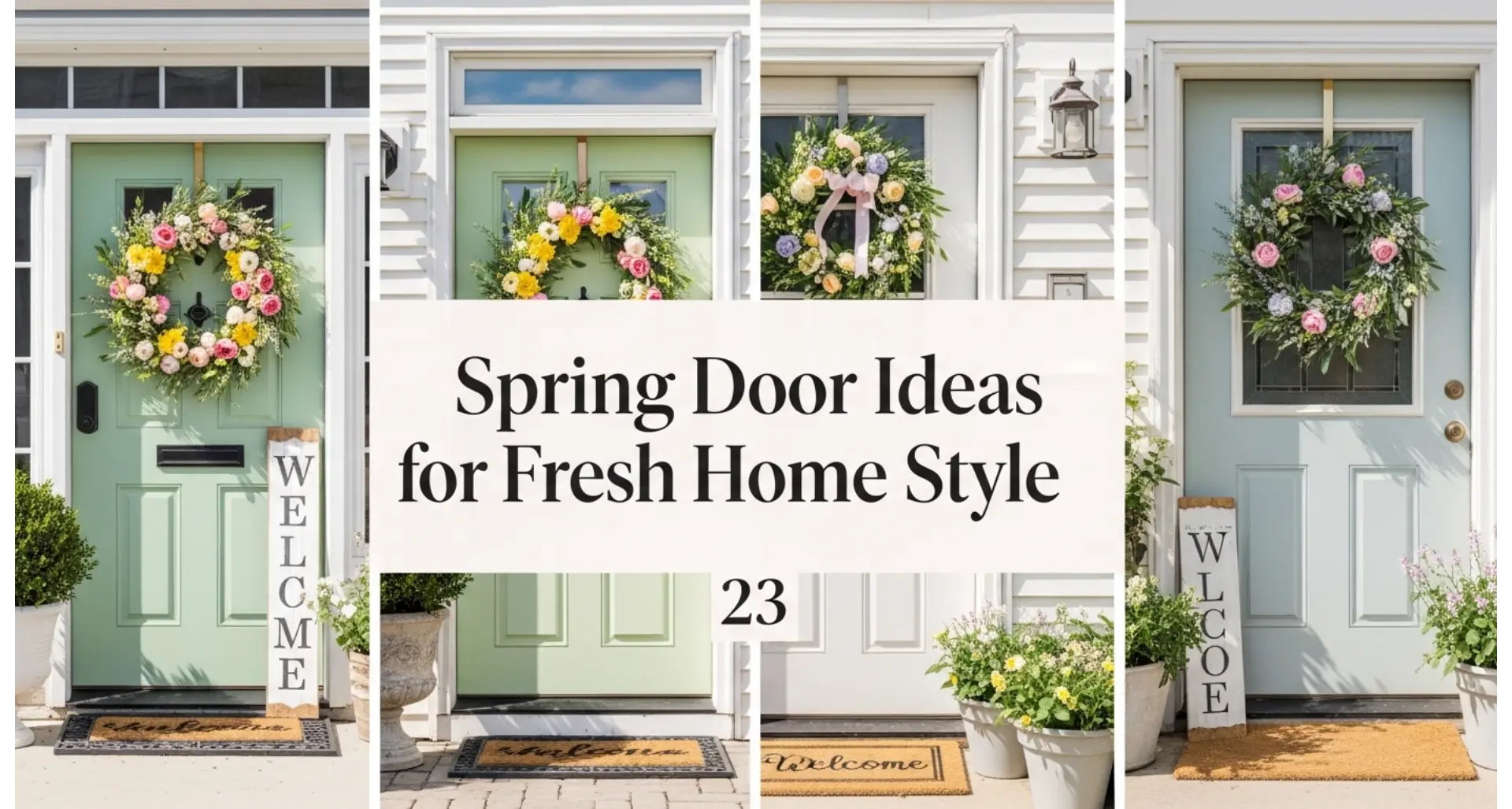 Spring Door Ideas for Fresh Home Style 23 1 spring door